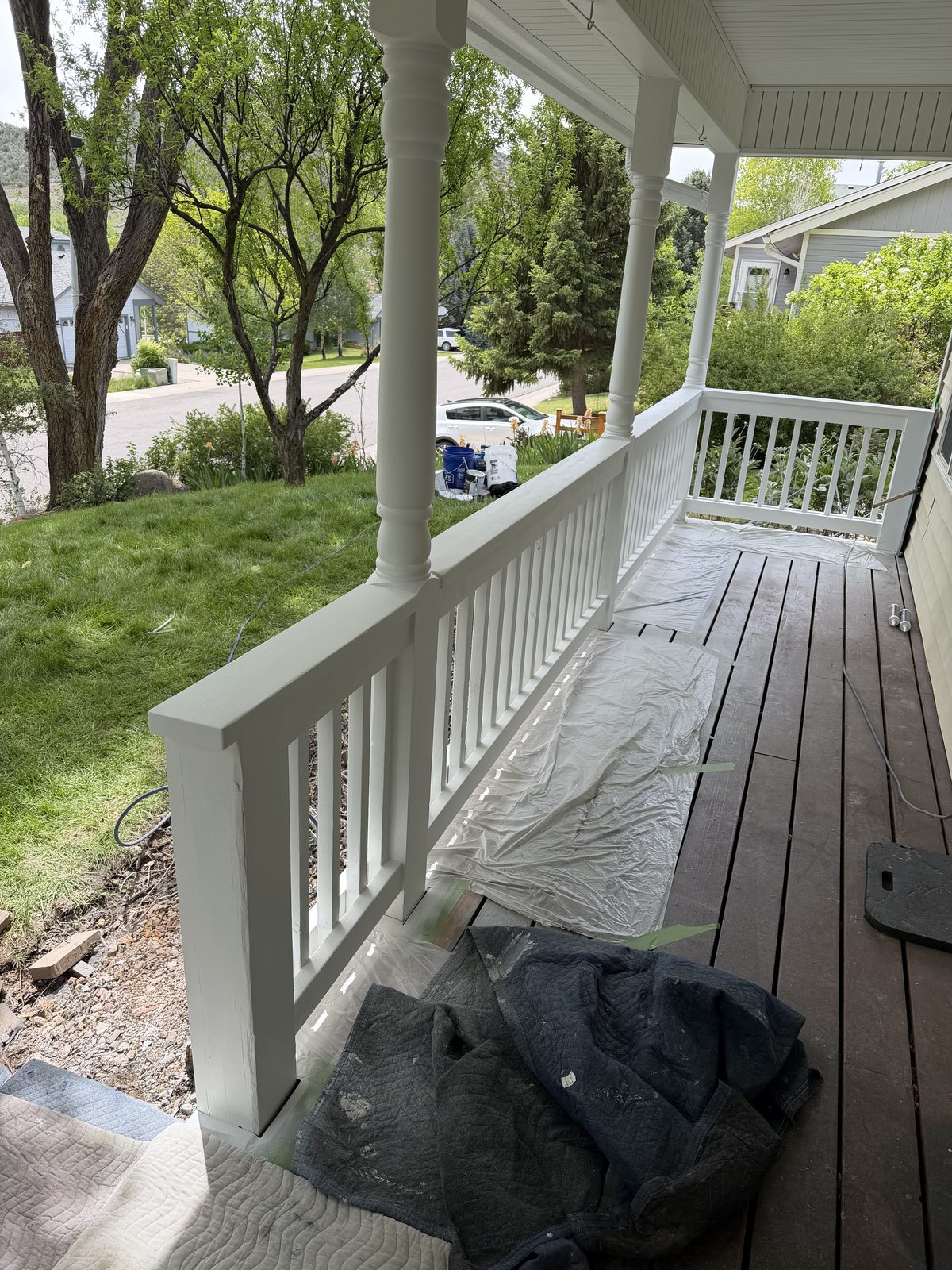 Deck and porch rebuild in Glenwood Springs, by Rock Royalty